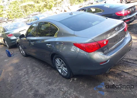 2017 Infiniti Q50 2.0T Premium z USA, uszkodzony, nr VIN JN1CV7AR2HM680267